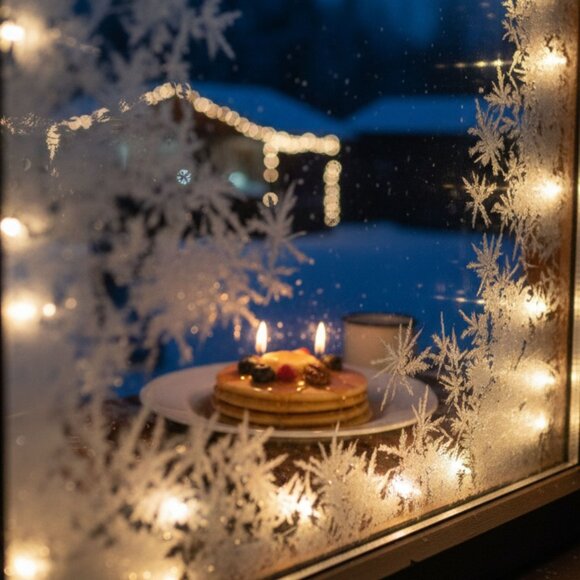 Cafe Delights Pumpkin Spice Pancake Scented Soy Wax Candle - Picture 3 of 11